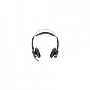 Poly | Voyager Focus, B825-M | Headset | Built-in microphone | Wireless | On-ear | Bluetooth | Black